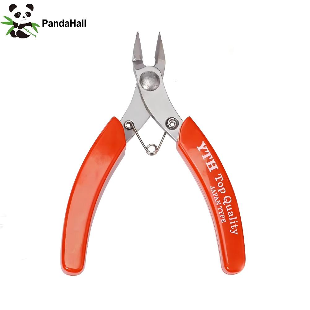 Jewelry Making Education - Pandahall Stainless Steel Side Cutting Pliers