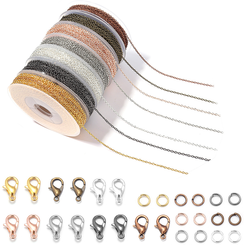 Jewelry Making Looper Tool - 3 M/Roll Metal Iron Link Chain