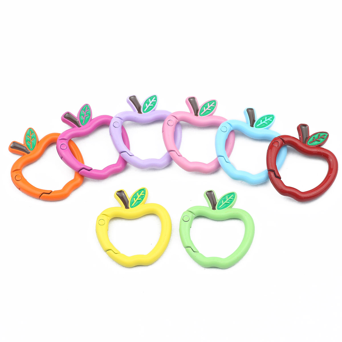 Jewelry Making Charms - 1pcs 28*30mm Metallic iron Yellow Color