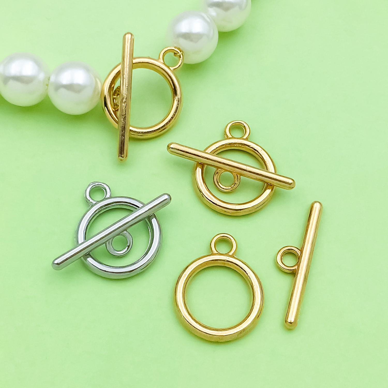 20pcs Alloy Buckles, OT end Bu - огляд і ціна Jewelry Making School