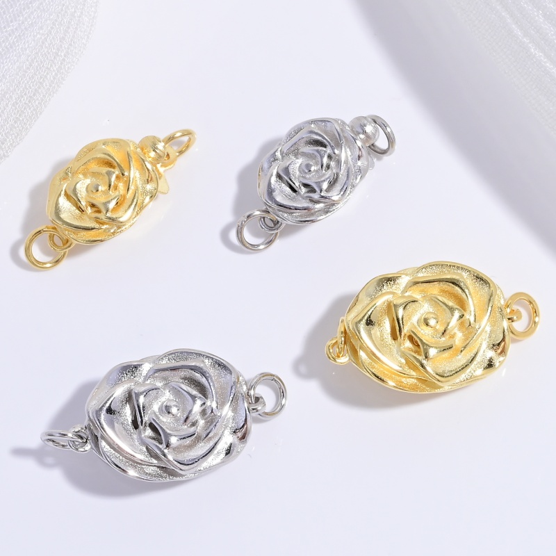 S925 Sterling Silver Rose Peta - огляд і ціна Jewelry Making Silver