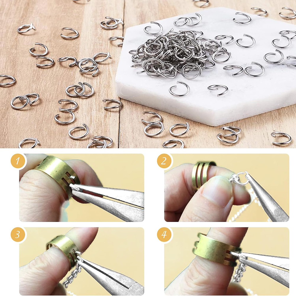 1200pcs Stainless Steel Jump R - огляд і ціна Jewelry Making Looper Tool