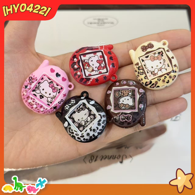 Acrylic Cute Kt Cat Leopard Pr - огляд і ціна Jewelry Making Charms