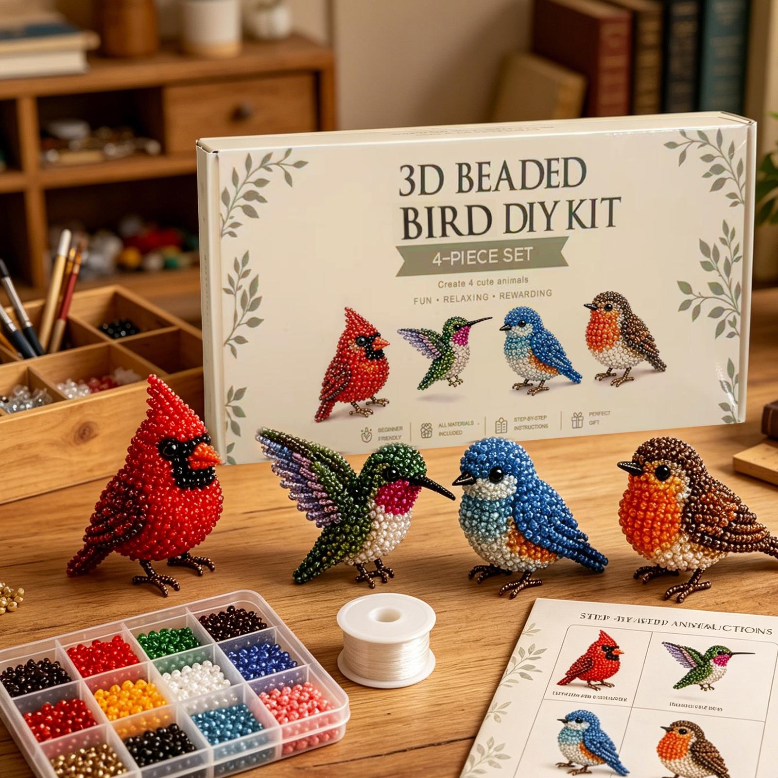 Cute Bird & Animal Beading Cra - огляд і ціна Jewelry Making Desk