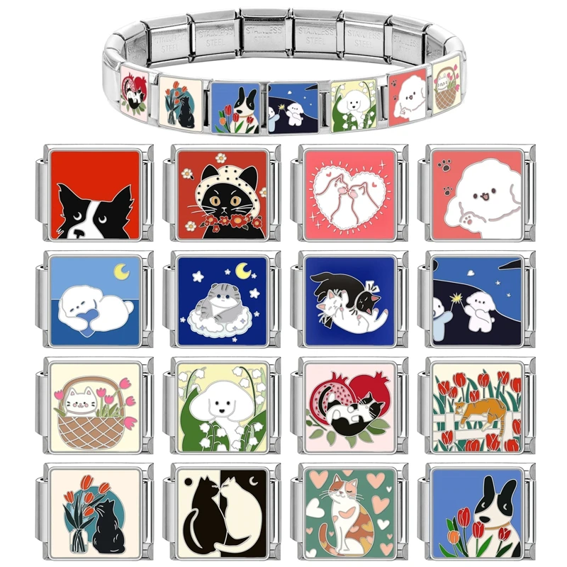 1PC Charm Cartoon Lucky Cat Te - огляд і ціна Jewelry Making Charms