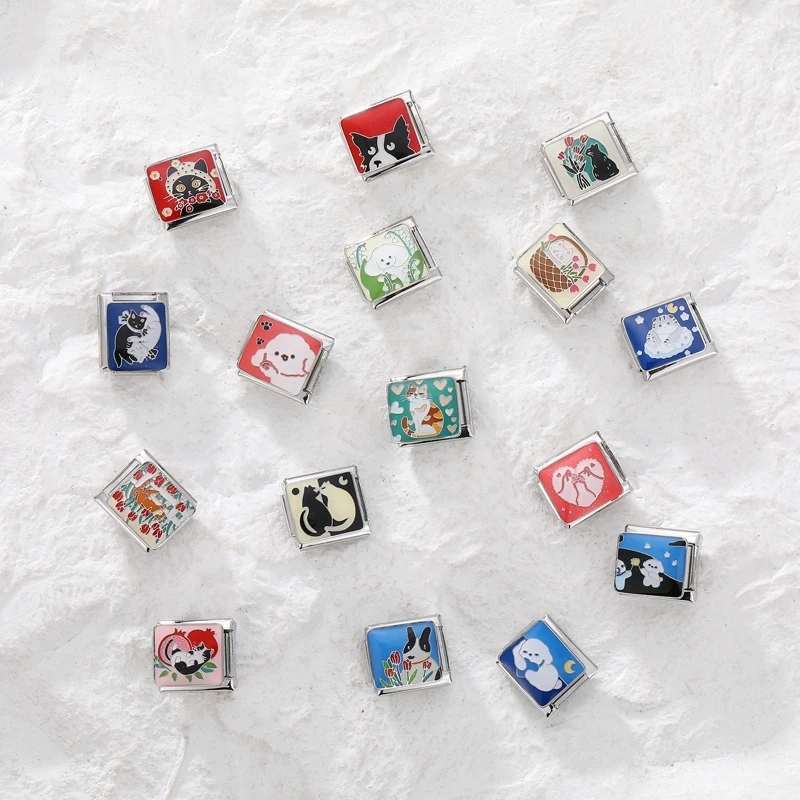 1PC Charm Cartoon Lucky Cat Te - огляд і ціна Jewelry Making Charms