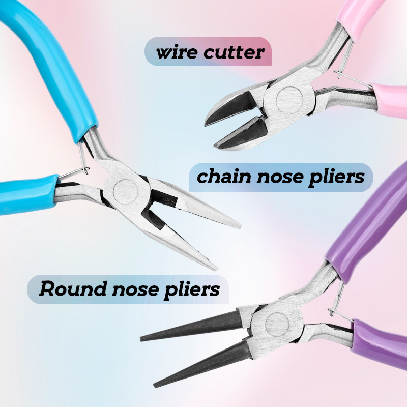 3Pcs Mini Jewelry Pliers Set I - огляд і ціна Jewelry Making Needle Nose Pliers