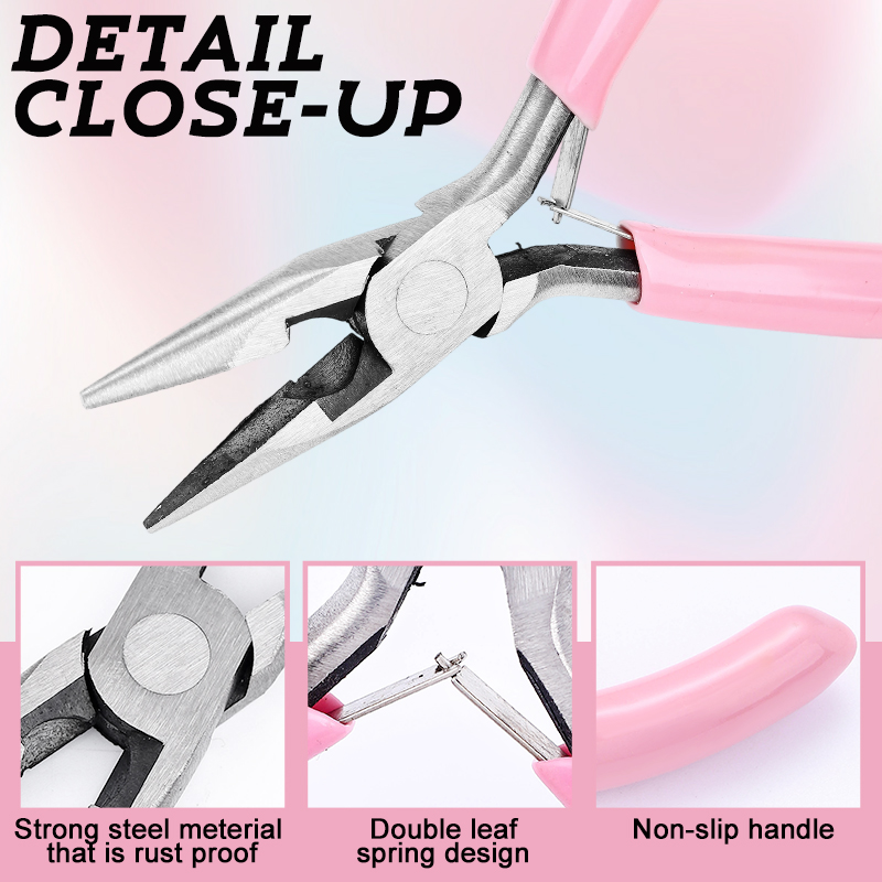 3Pcs Mini Jewelry Pliers Set I - огляд і ціна Jewelry Making Needle Nose Pliers