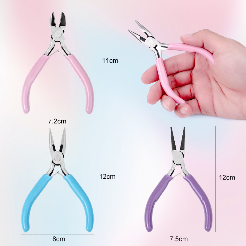 3Pcs Mini Jewelry Pliers Set I - огляд і ціна Jewelry Making Needle Nose Pliers