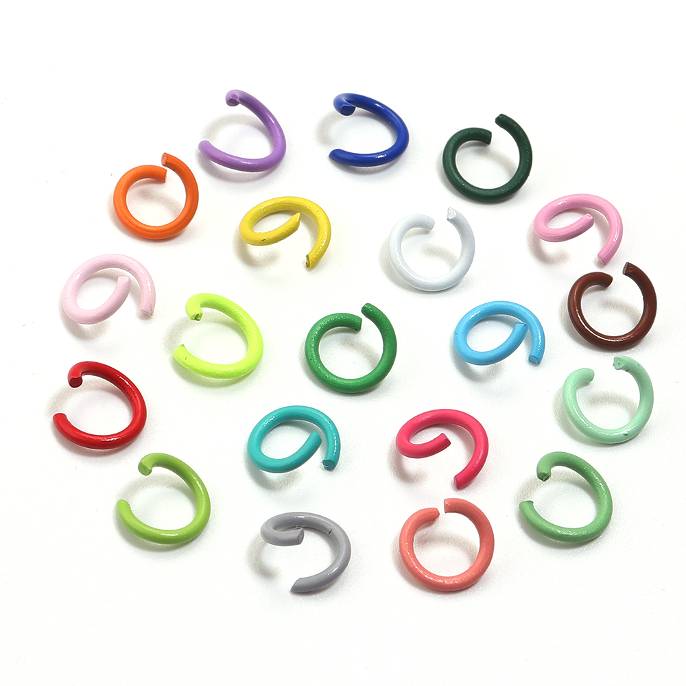200pcs 8mm Open Jump Rings Col - огляд і ціна Jewelry Making Looper Tool