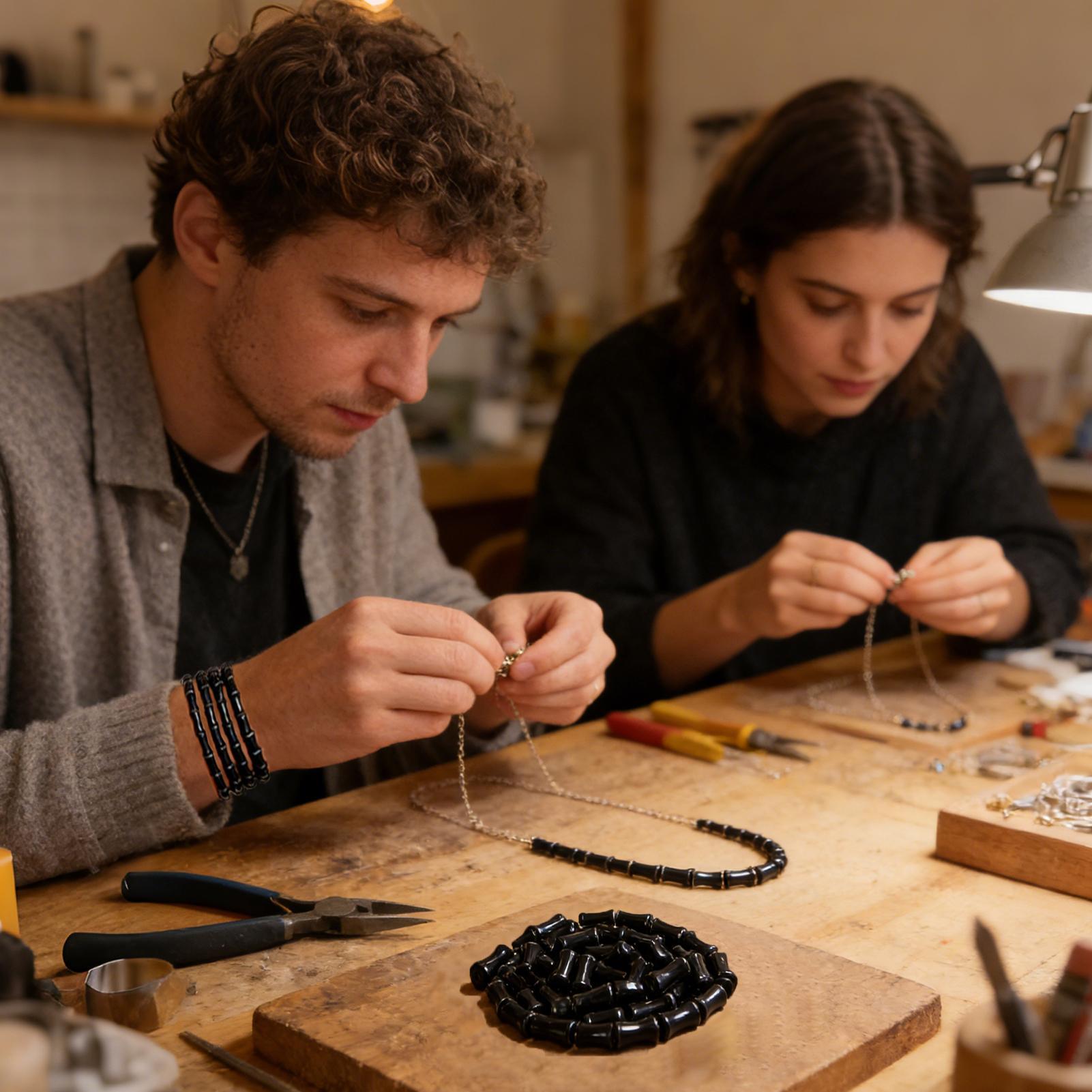 Glass Beads 50 Pieces Jewelry  - огляд і ціна Jewelry Making Workshop For Kids