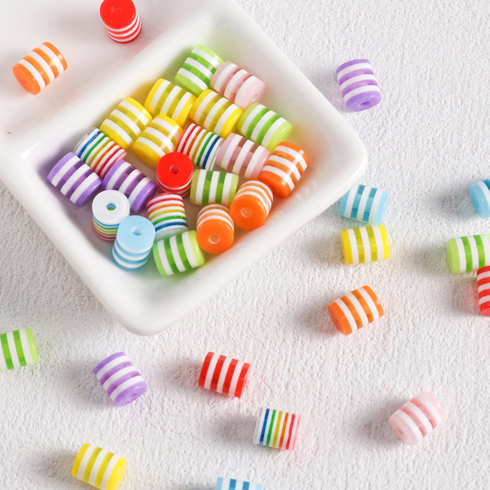 100 pcs/lot Rainbow Cylindrica - огляд і ціна Jewelry Making Event