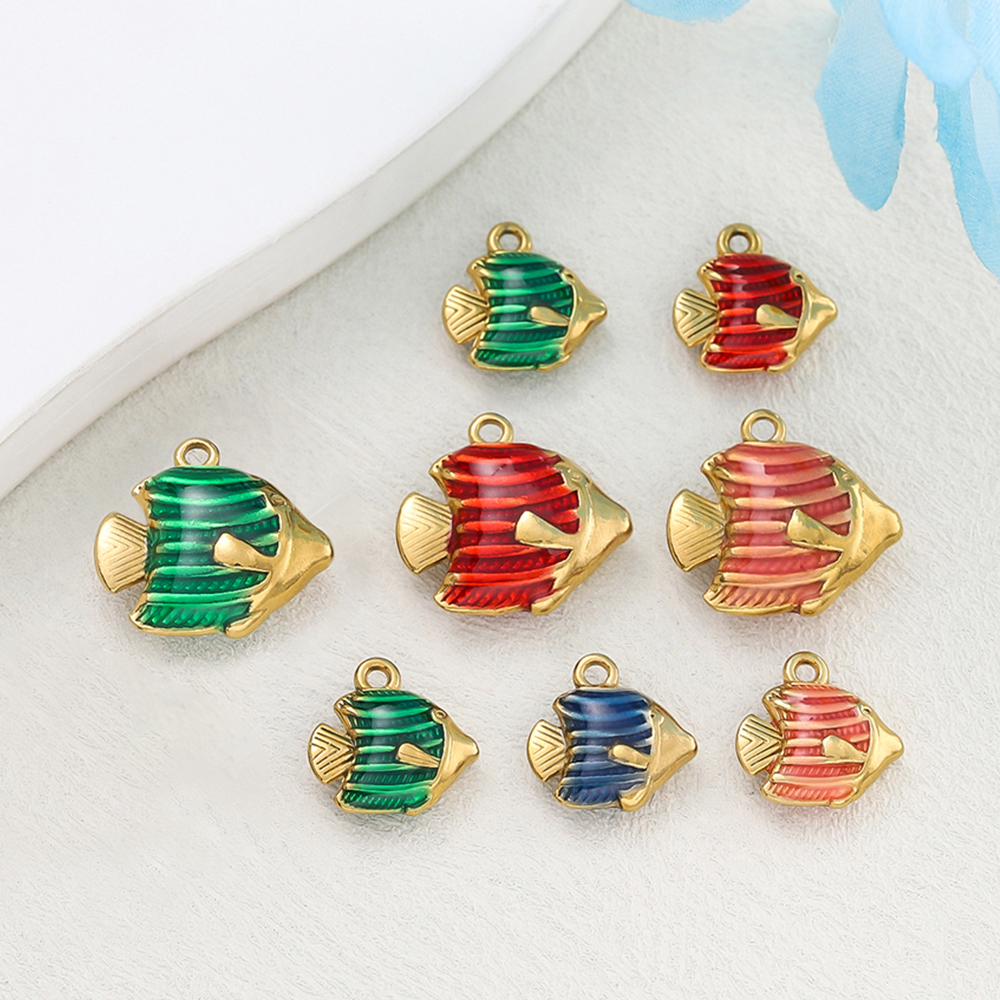2Piece/Pack Stainless Steel Sm - огляд і ціна Jewelry Making Charms