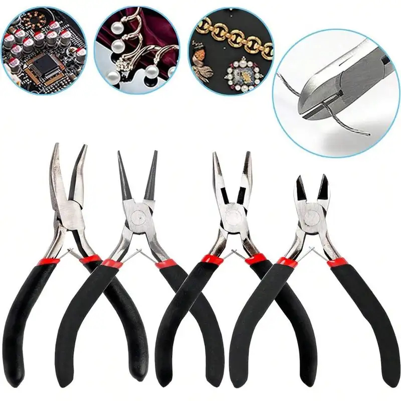 4 Pack Jewelry Making Pliers T - огляд і ціна Jewelry Making Needle Nose Pliers