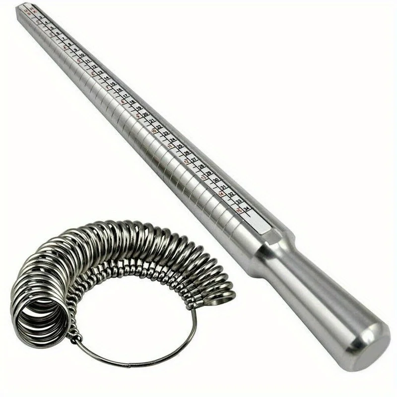 1PC Metal Ring Sizer Tool Prof - огляд і ціна Jewelry Making Education