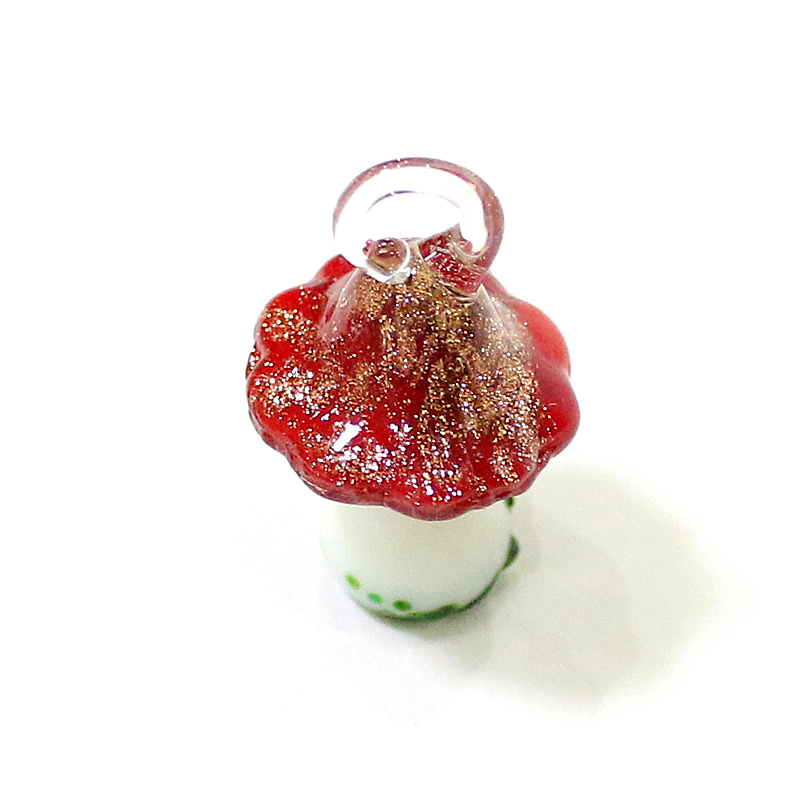 2Pcs Mini Mushroom Charms Dopa - огляд і ціна Jewelry Making Event