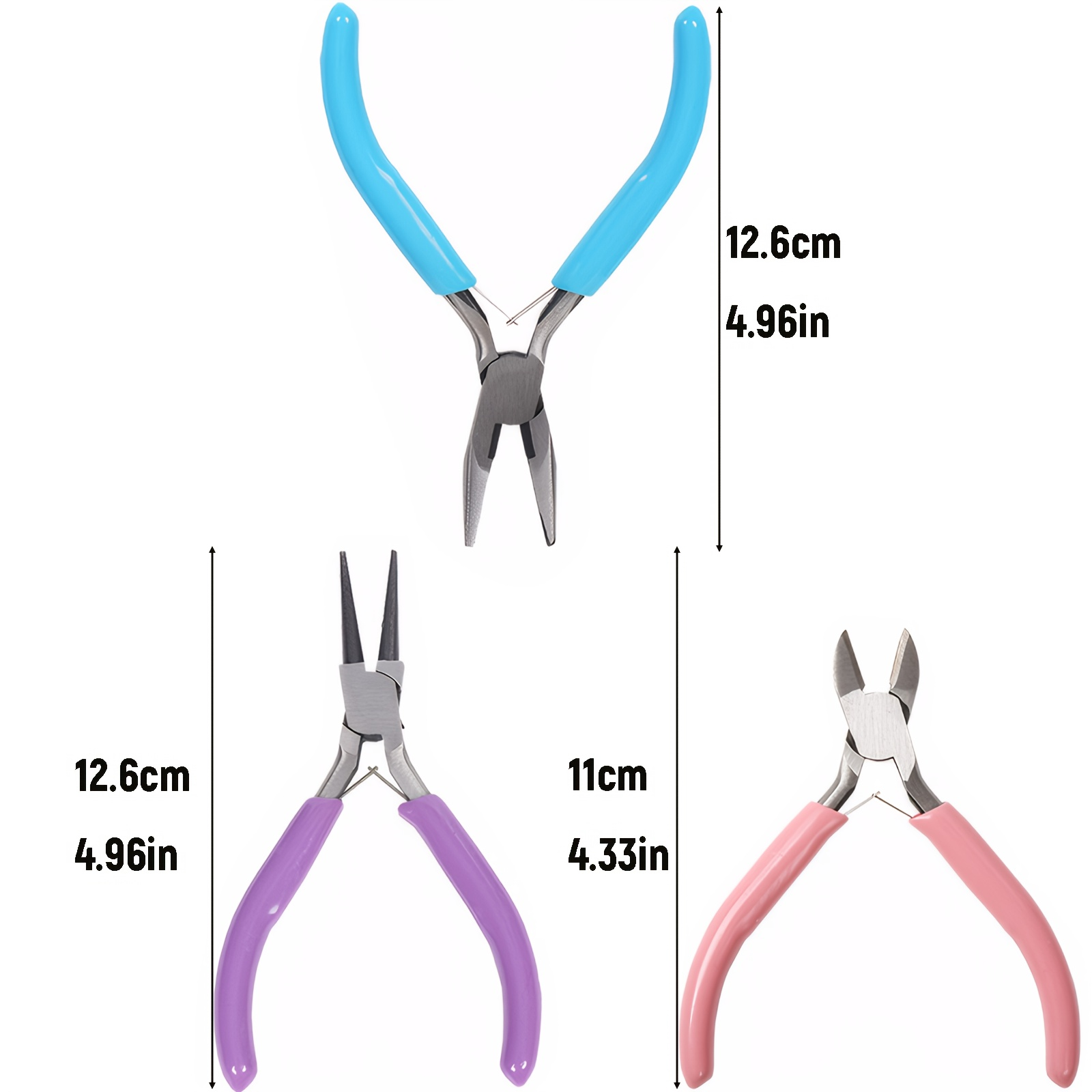 8 pieces/set jewelry making pl - огляд і ціна Jewelry Making Needle Nose Pliers