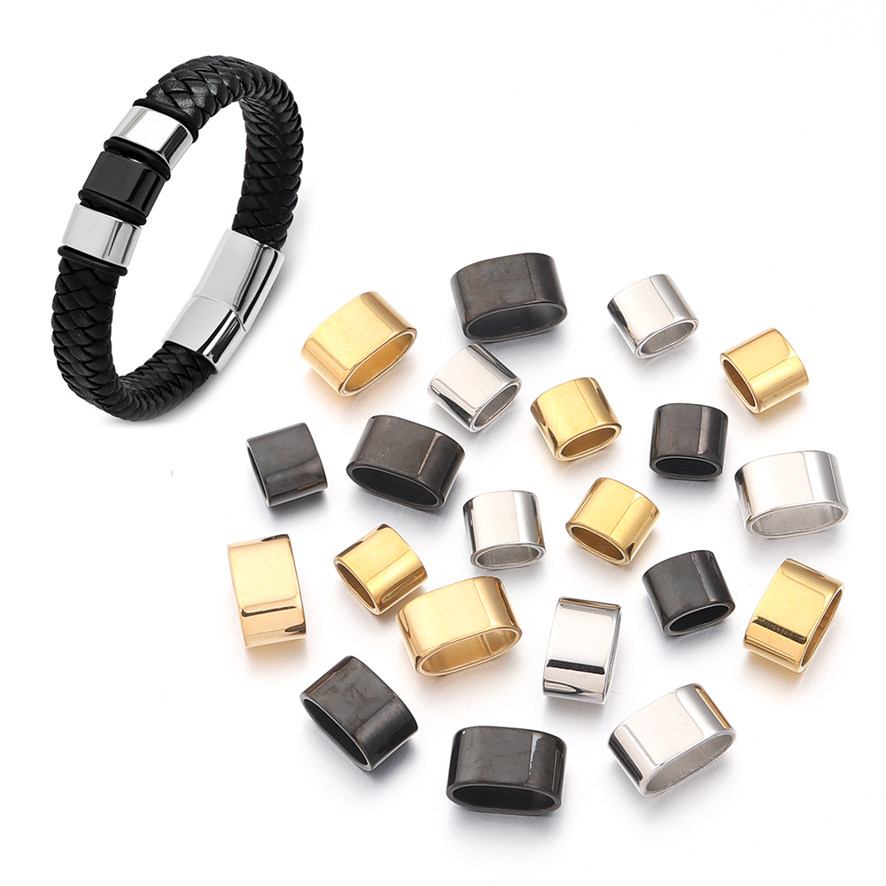 6pcs Flat Stainless Steel Tube - огляд і ціна Jewelry Making School