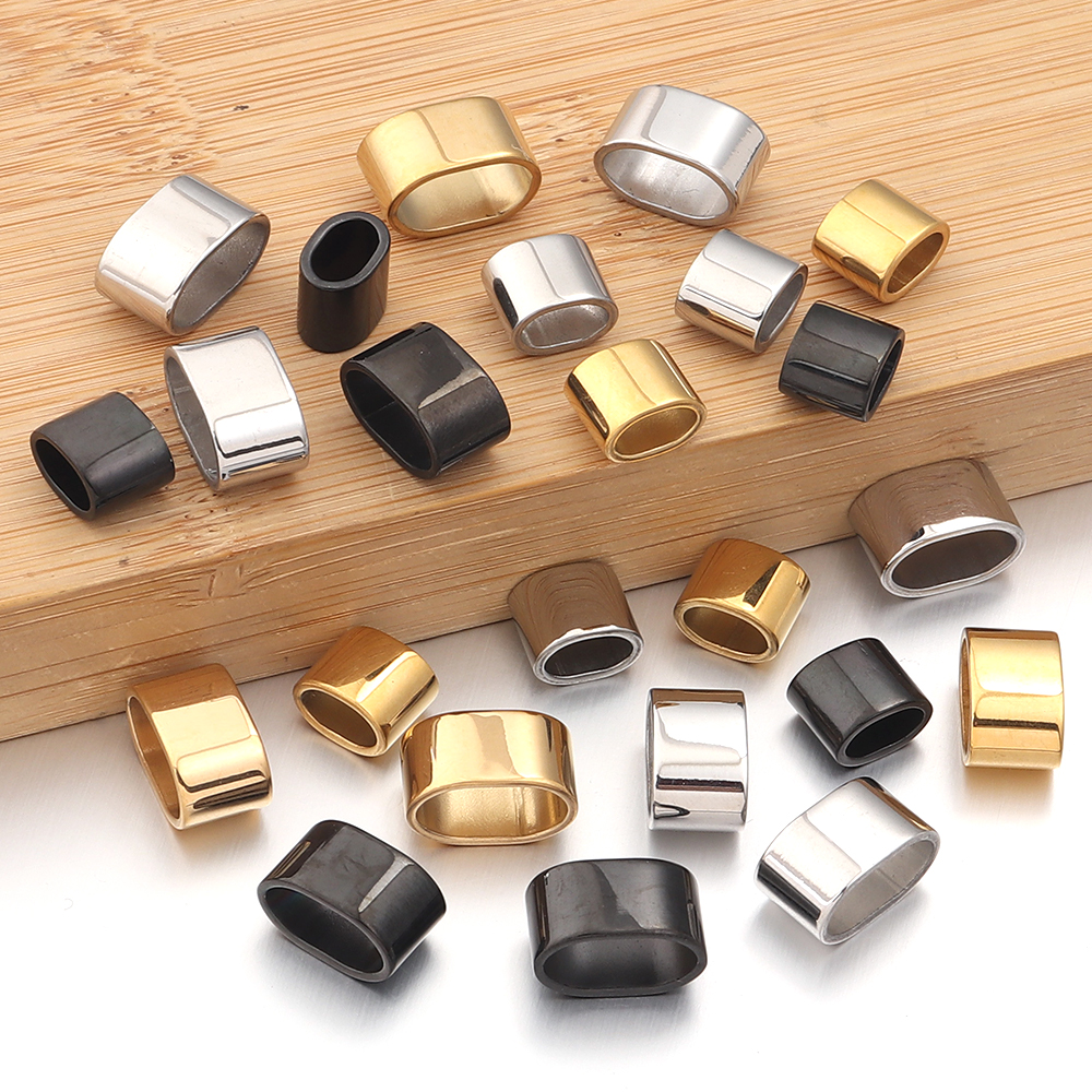 6pcs Flat Stainless Steel Tube - огляд і ціна Jewelry Making School