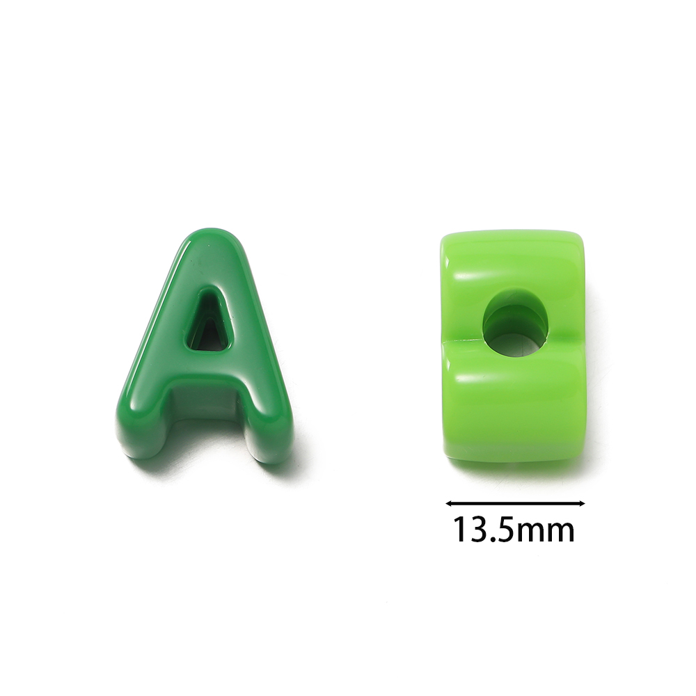 10pcs/lot Mixed Color Big Hole - огляд і ціна Jewelry Making For Kids