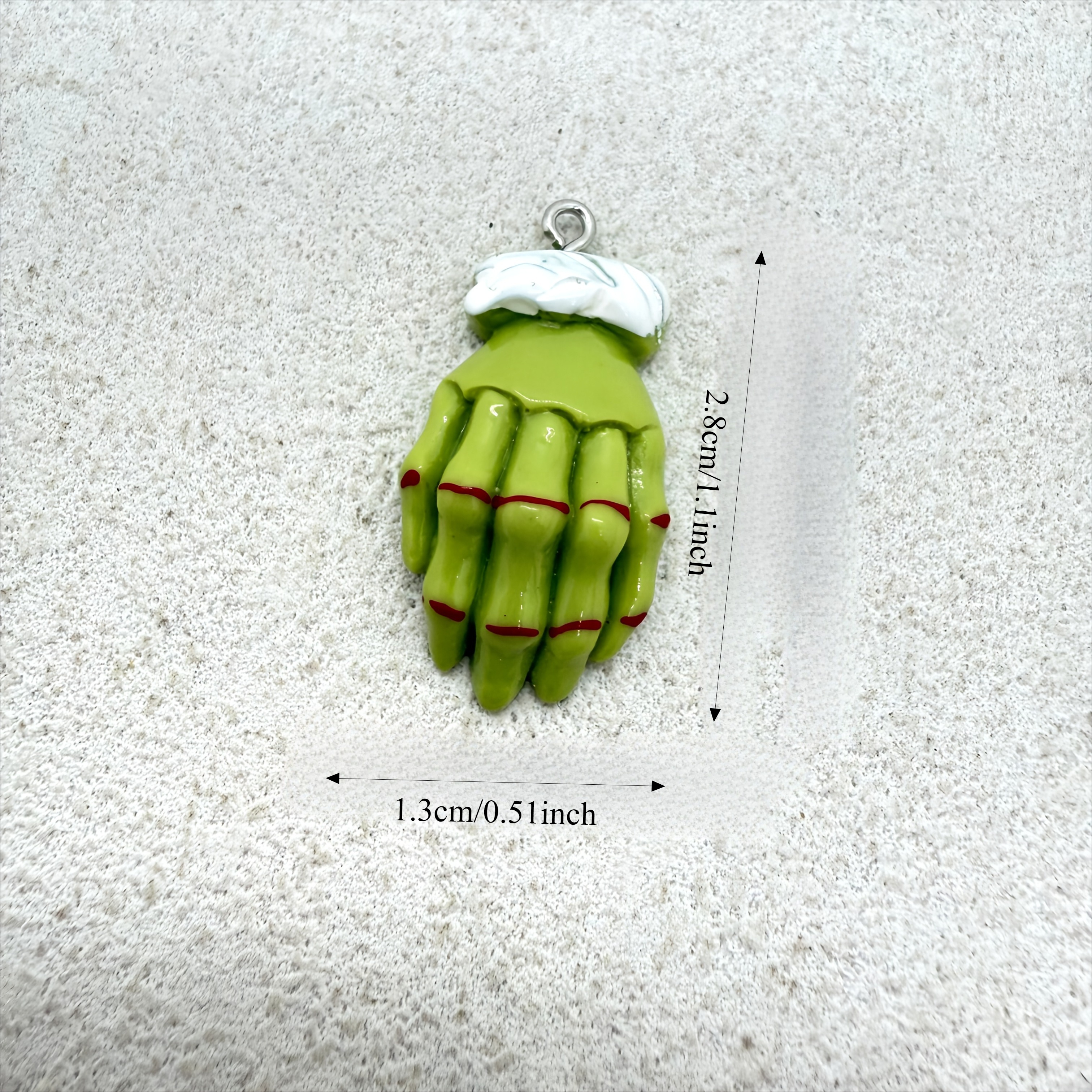 10/30/60Pcs Resin Green Demon  - огляд і ціна Jewelry Making Event