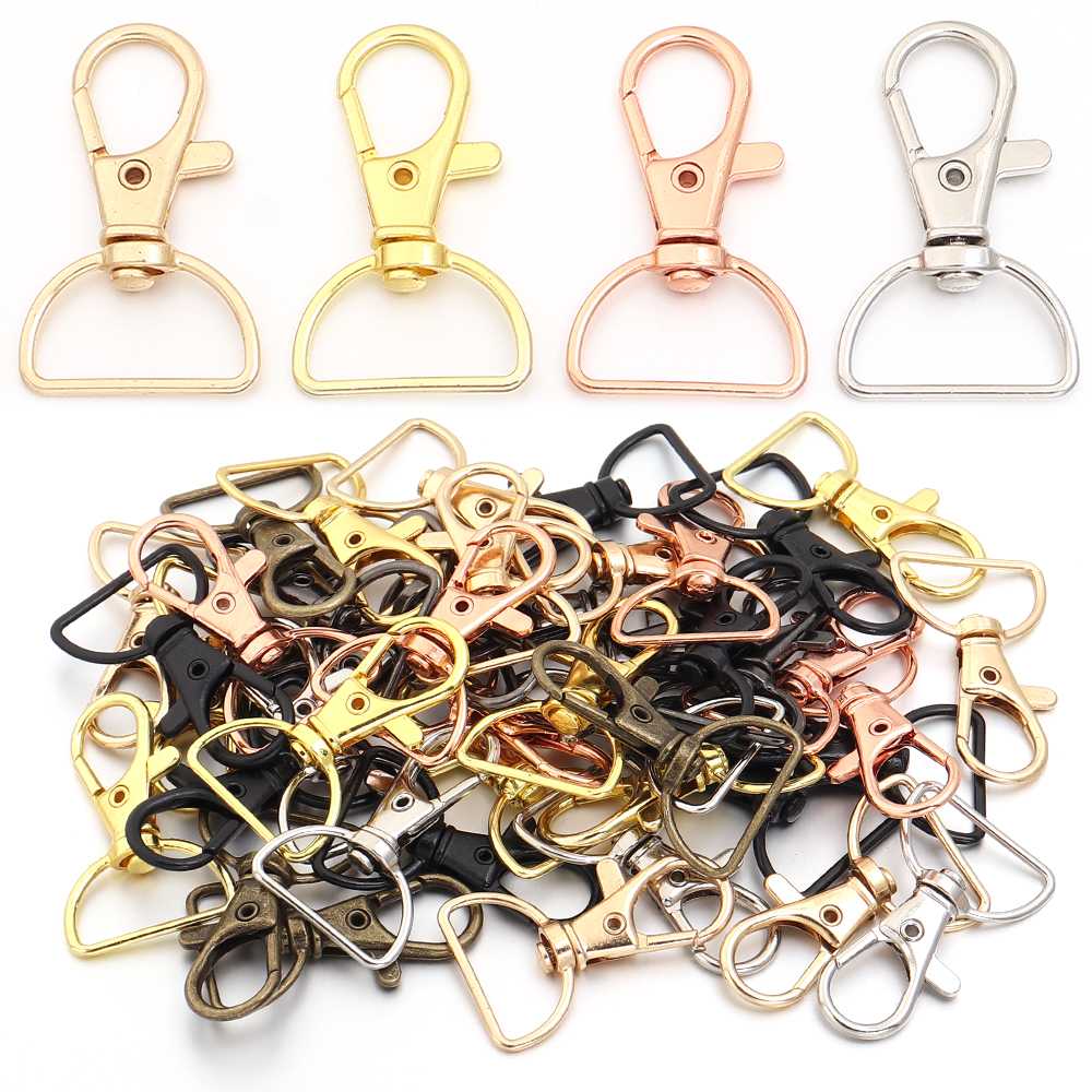 10pcs/lot Metal Swivel Clasps  - огляд і ціна Jewelry Making Rings