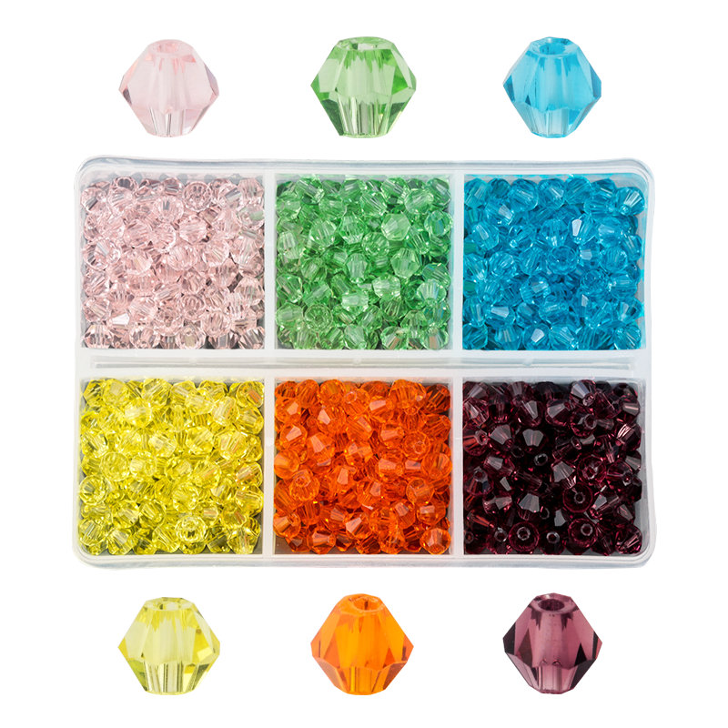 600pcs/lot 4mm 5238 bicone bea - огляд і ціна Jewelry Making For Kids
