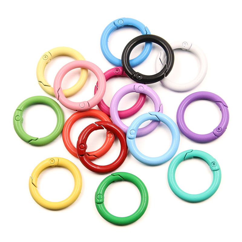 5-20pcs Colorful Spring O Ring - огляд і ціна Jewelry Making Rings