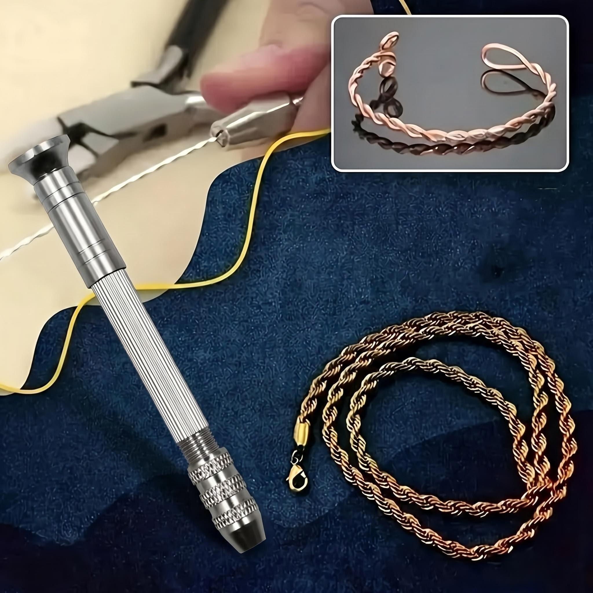 Hand-held Wire Twister Tool fo - огляд і ціна Jewelry Making Desk
