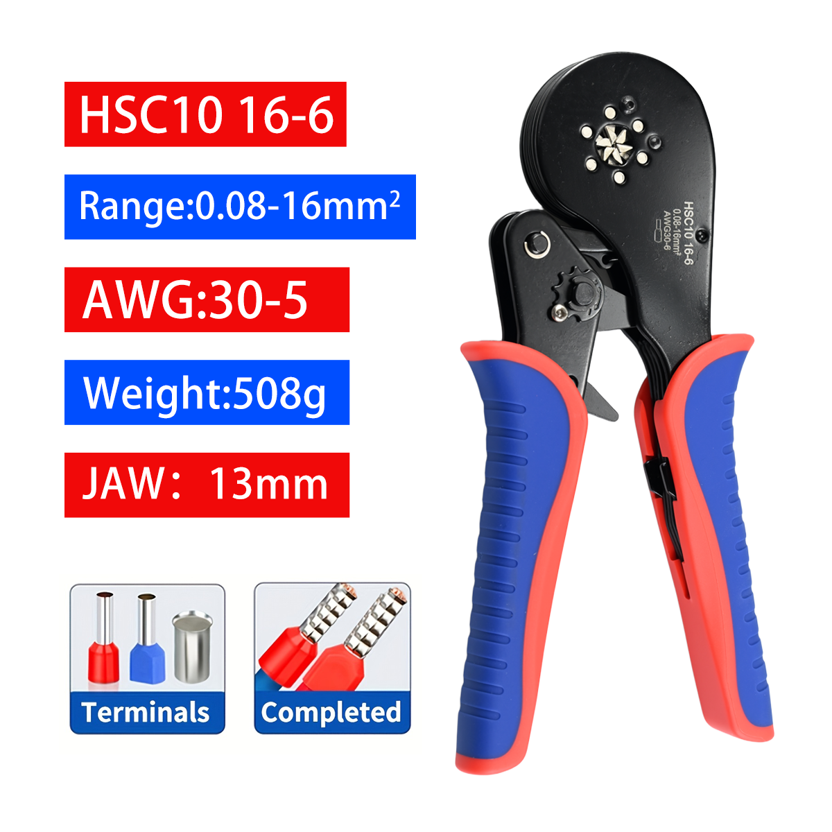 Hsc10 16-6 Hexagonal Fully Aut - огляд і ціна Jewelry Making Needle Nose Pliers