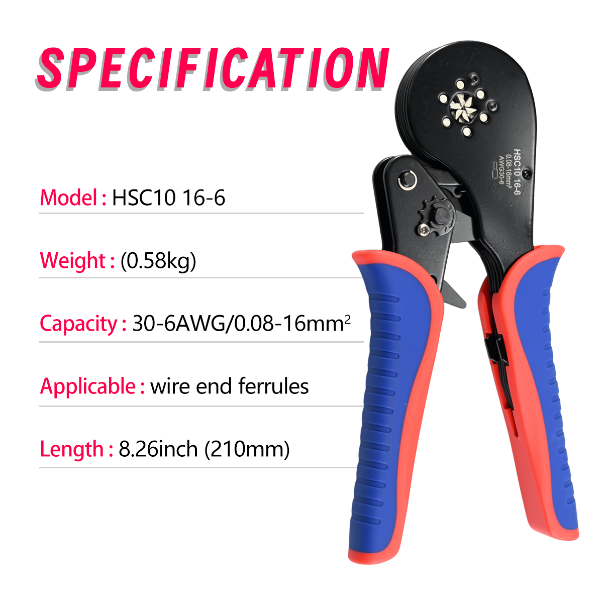 Hsc10 16-6 Hexagonal Fully Aut - огляд і ціна Jewelry Making Needle Nose Pliers