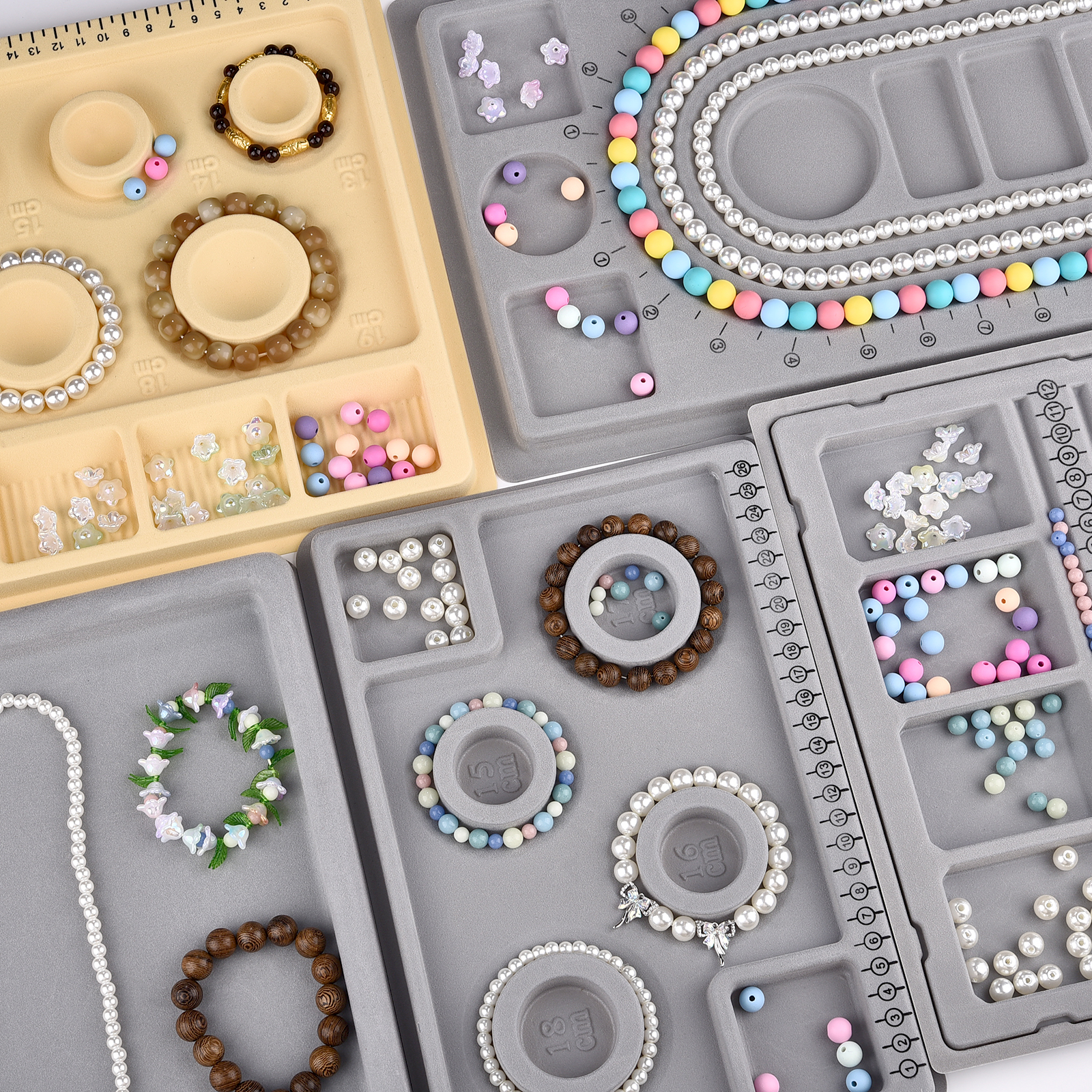 Flocked Bead Board Bracelet Ne - огляд і ціна Jewelry Making Education
