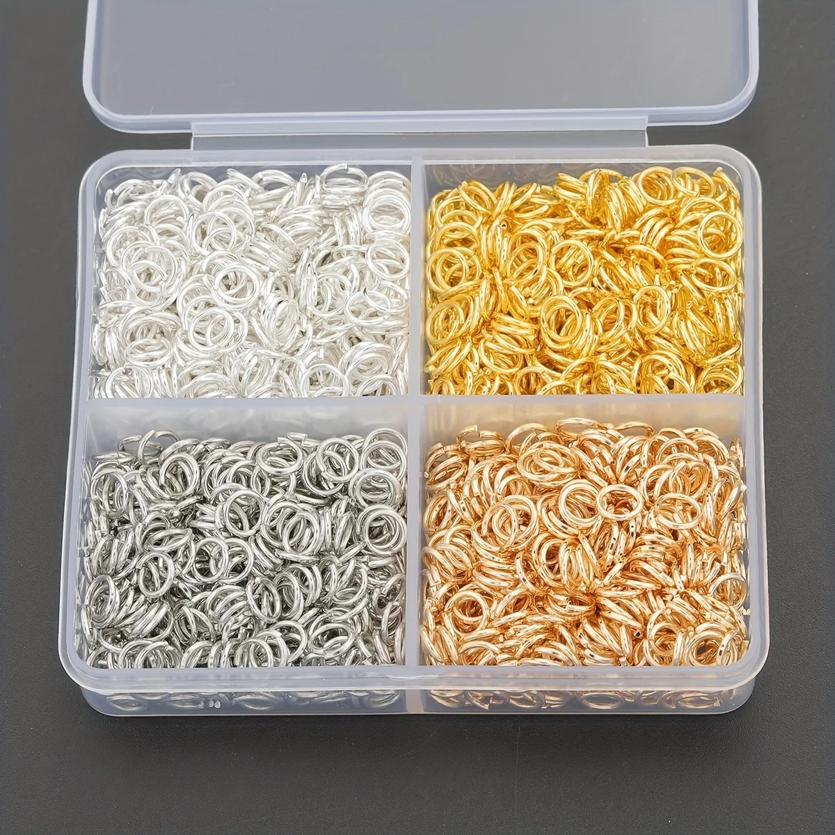 1200pcs 3mm Open Jump Rings fo - огляд і ціна Jewelry Making Looper Tool