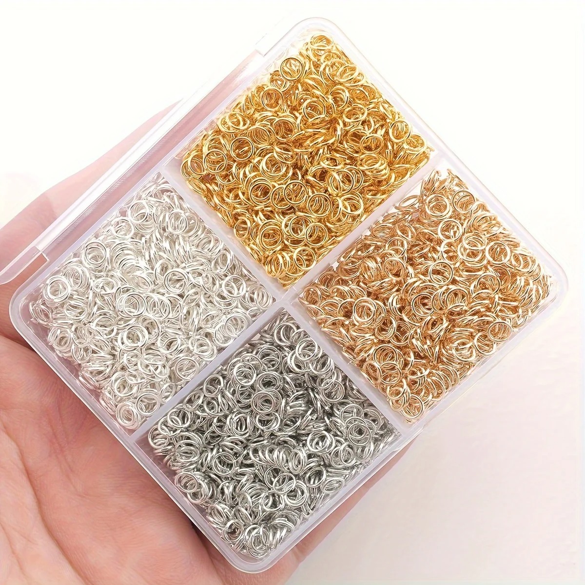 1200pcs 3mm Open Jump Rings fo - огляд і ціна Jewelry Making Looper Tool