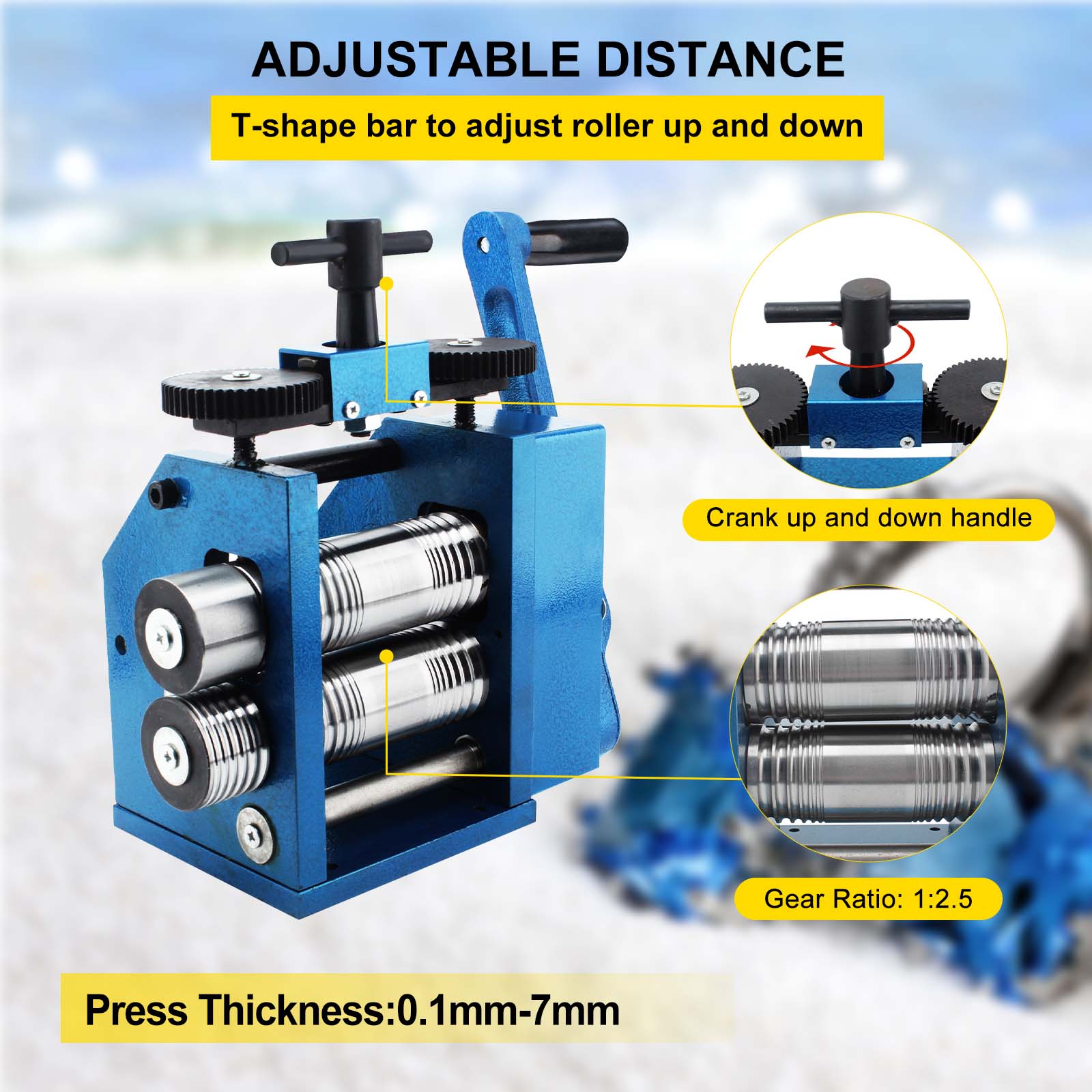 Jewelry Rolling Mill Machine G - огляд і ціна Jewelry Making Desk
