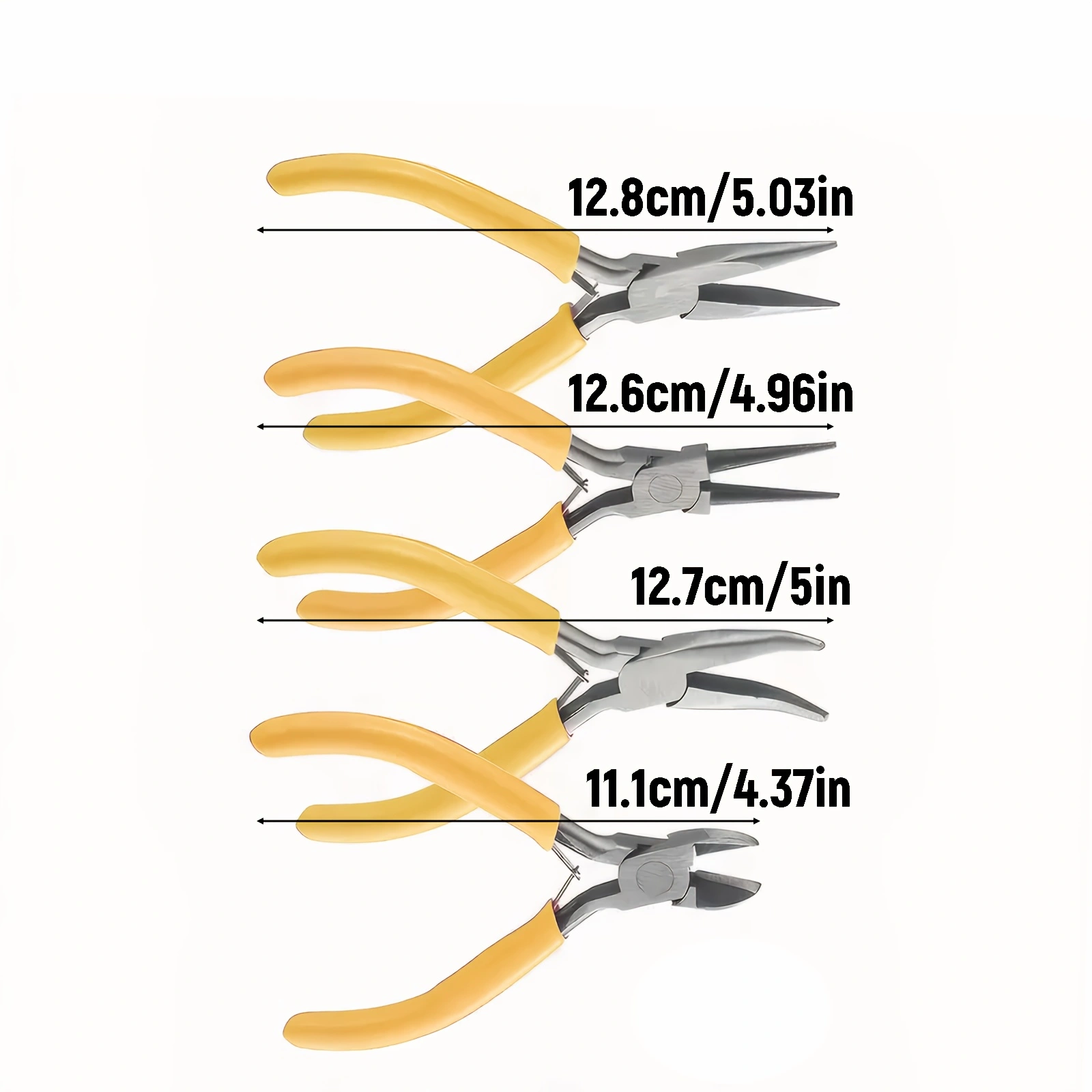 6/4/1pcs yellow Jewelry Making - огляд і ціна Jewelry Making Needle Nose Pliers