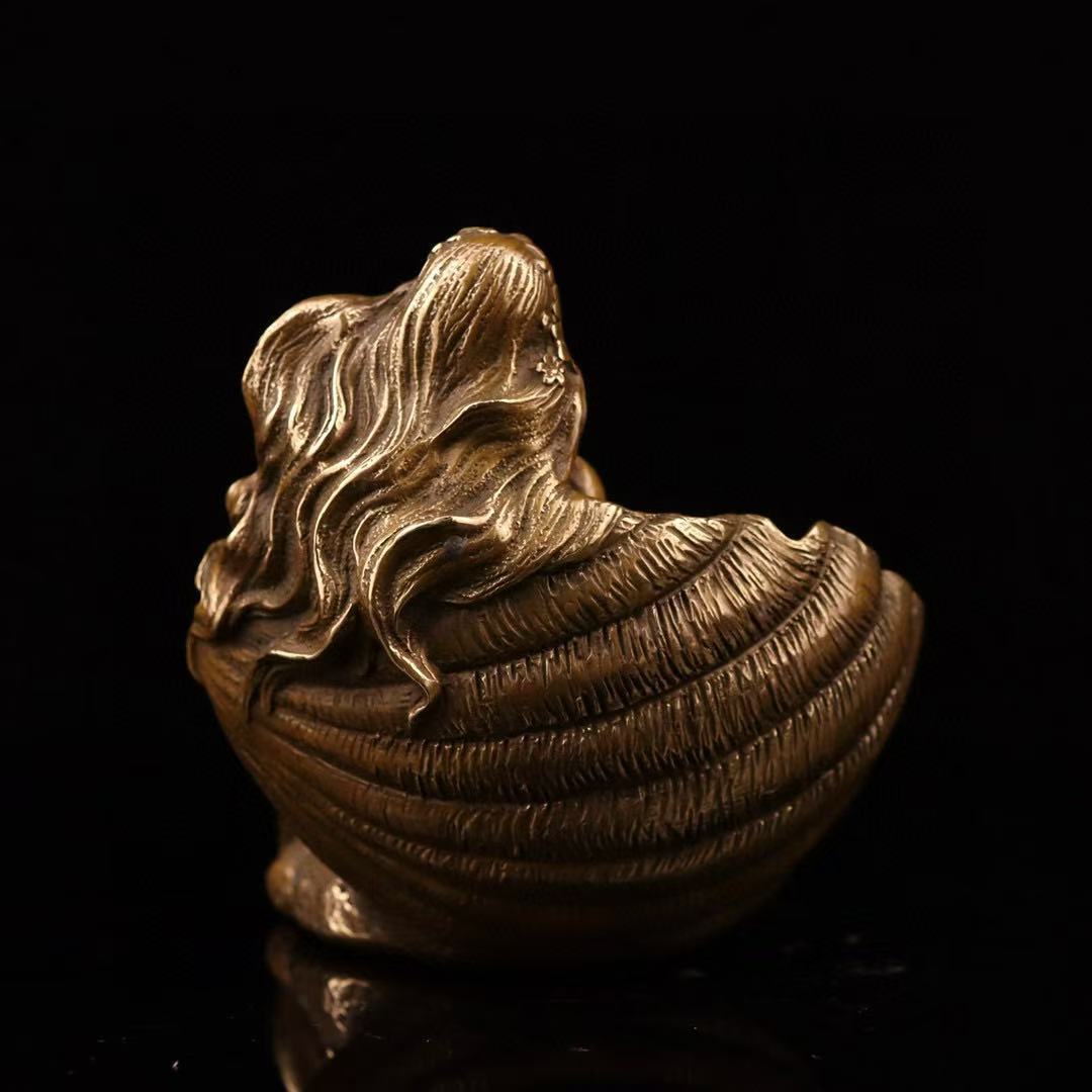 Antique Brass Mermaid Statue S - огляд і ціна Jewelry Making Desk