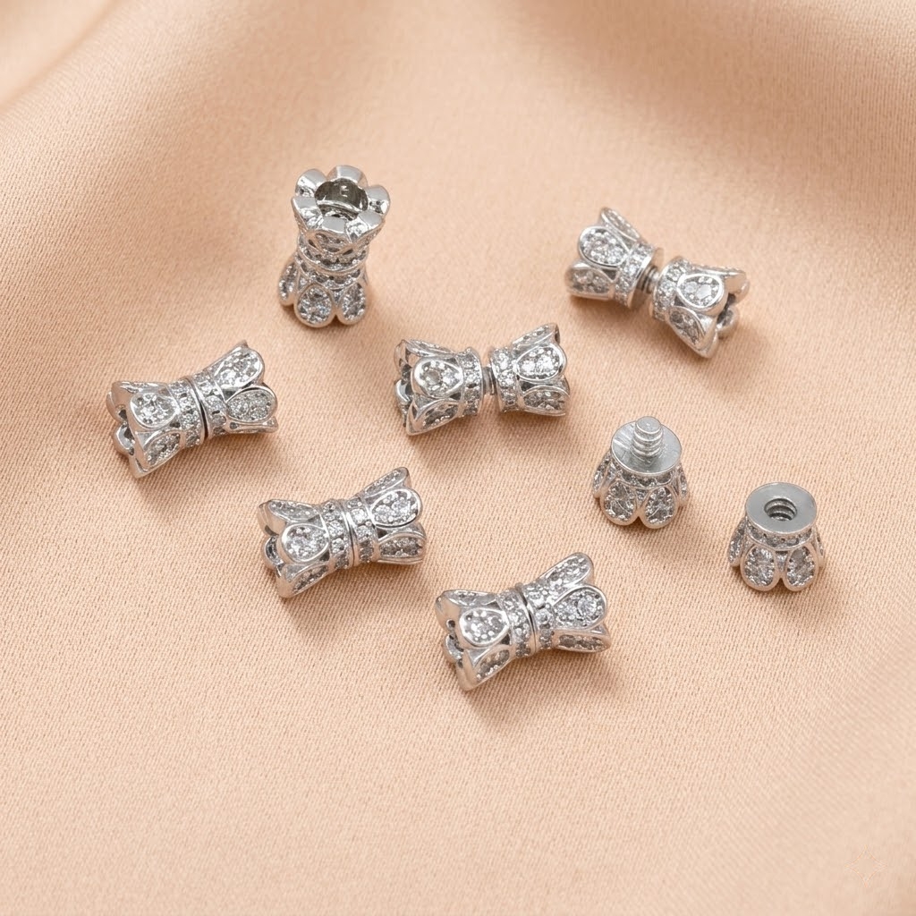 2pcs 18K Gold Plated Cubic Zir - огляд і ціна Jewelry Making School