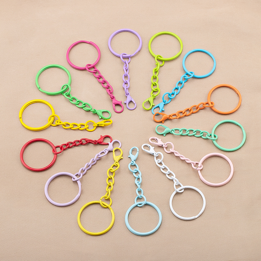 10pcs/lots Metal Multiple Colo - огляд і ціна Jewelry Making Rings