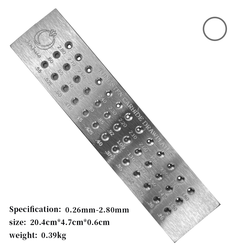 Tungsten Carbide Wire Drawplat - огляд і ціна Jewelry Making Desk
