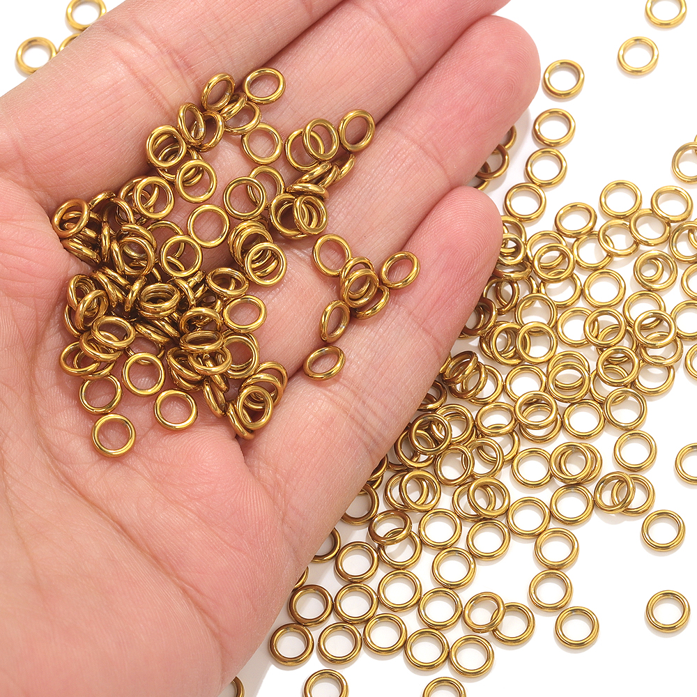 50pcs Stainless Steel O Ring G - огляд і ціна Jewelry Making Looper Tool