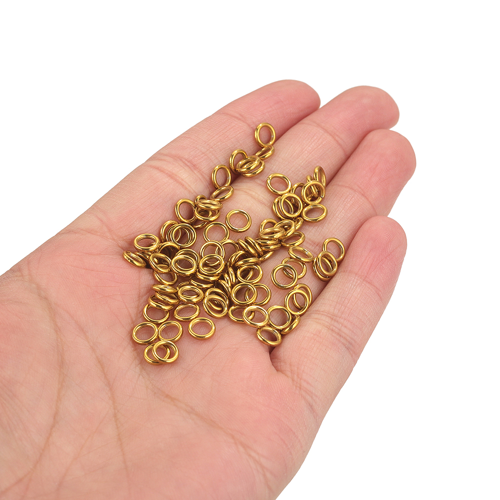 50pcs Stainless Steel O Ring G - огляд і ціна Jewelry Making Looper Tool