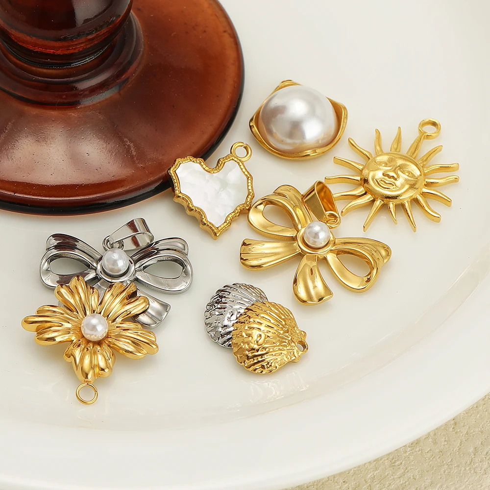 5pcs Stainless Steel Enamel Sh - огляд і ціна Jewelry Making For Kids