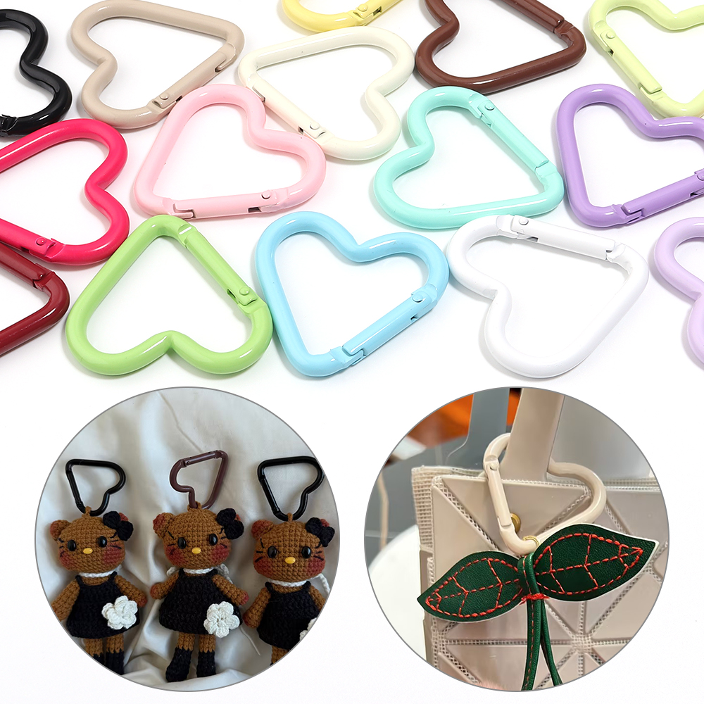 5pcs Colorful Heart-shaped Alu - огляд і ціна Jewelry Making Rings