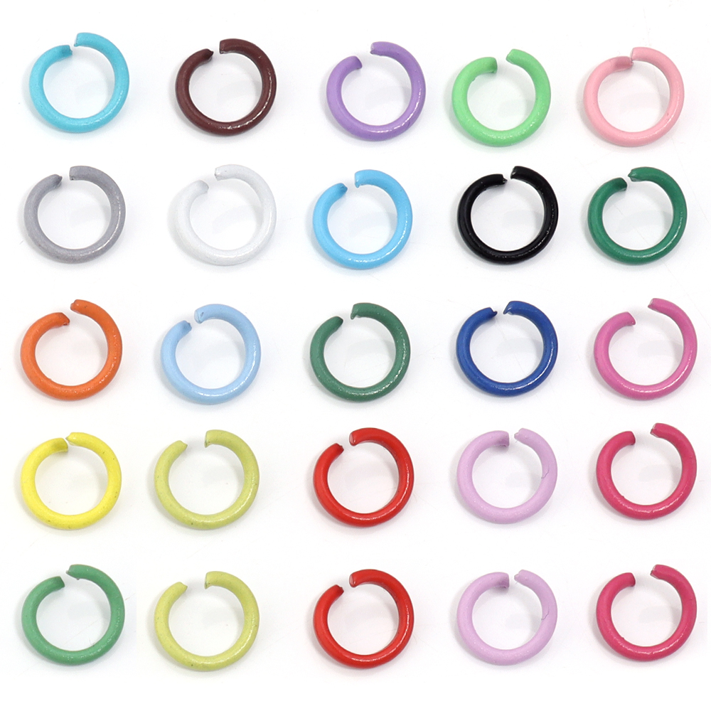 200pcs 8mm Metal Iron Colorful - огляд і ціна Jewelry Making Looper Tool
