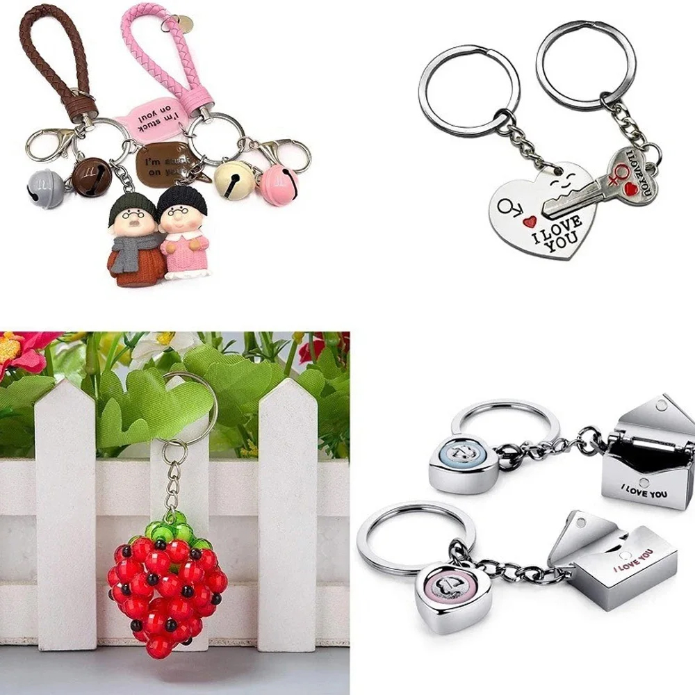 10/30/50pcs Open Metals Key Ri - огляд і ціна Jewelry Making Rings