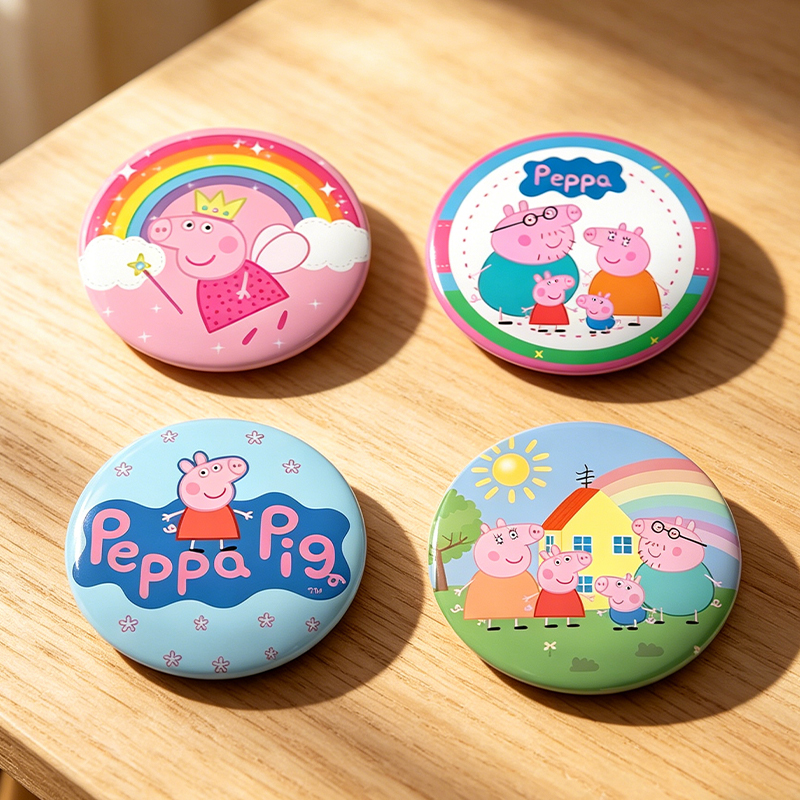 New Peppa Pig Kawaii Enamel Pi - огляд і ціна Jewelry Making For Kids