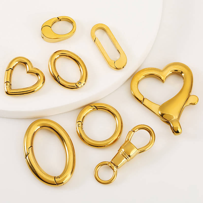 2pcs Stainless Steel Clasp Str - огляд і ціна Jewelry Making School