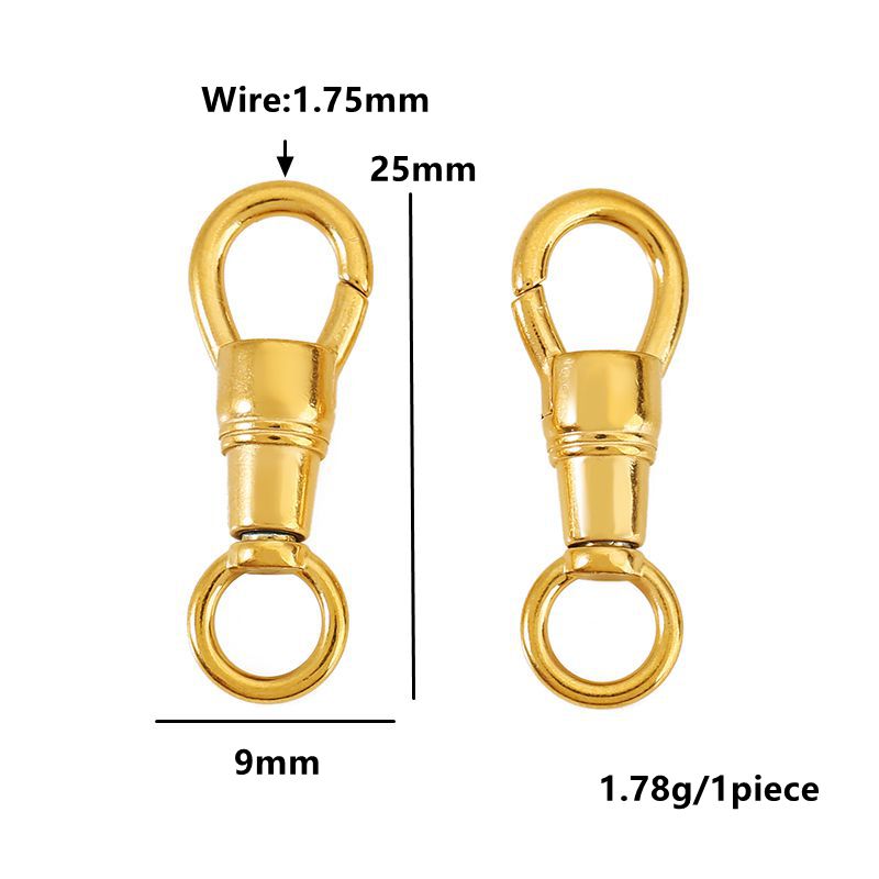 2pcs Stainless Steel Clasp Str - огляд і ціна Jewelry Making School
