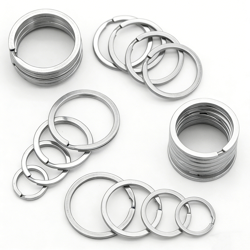 10pcs 15~35mm Stainless Steel  - огляд і ціна Jewelry Making Rings